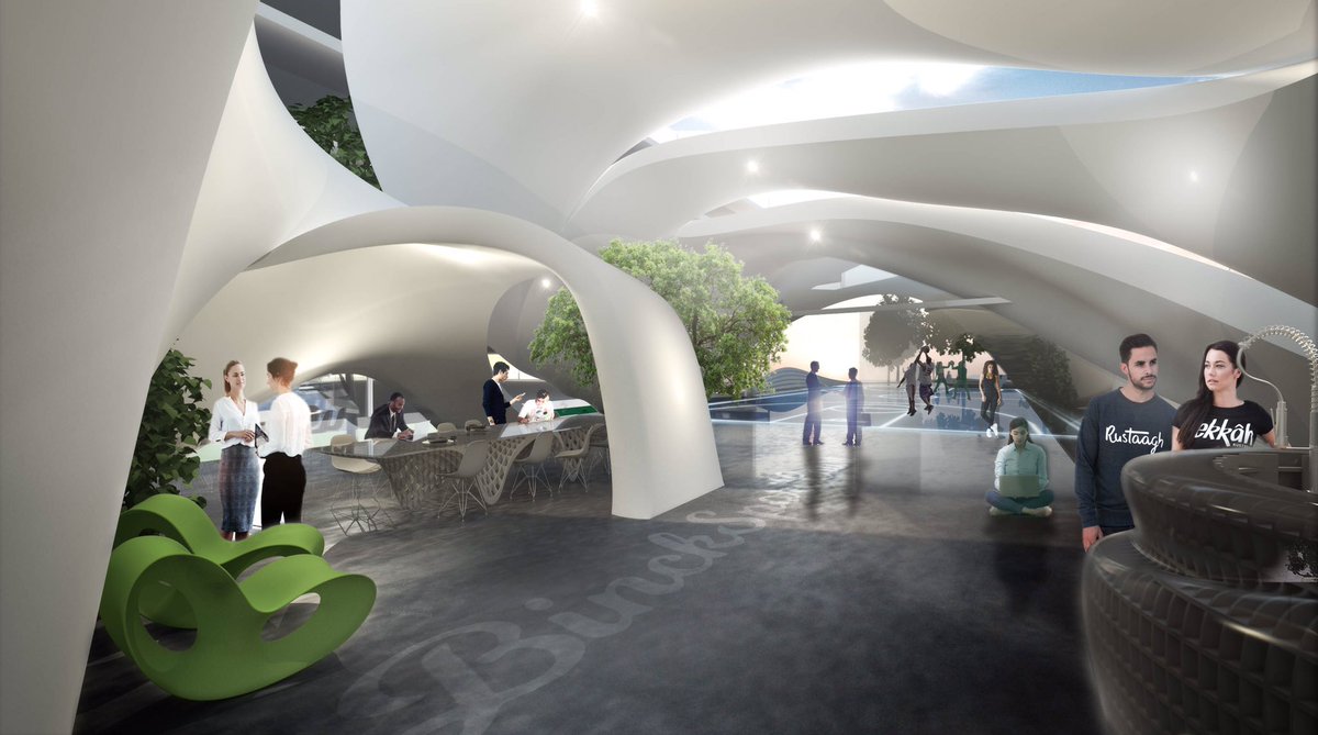Een 3d geprint gebouw voor #binckhorst #kavel2 #denhaag. Wie wint er vanavond?