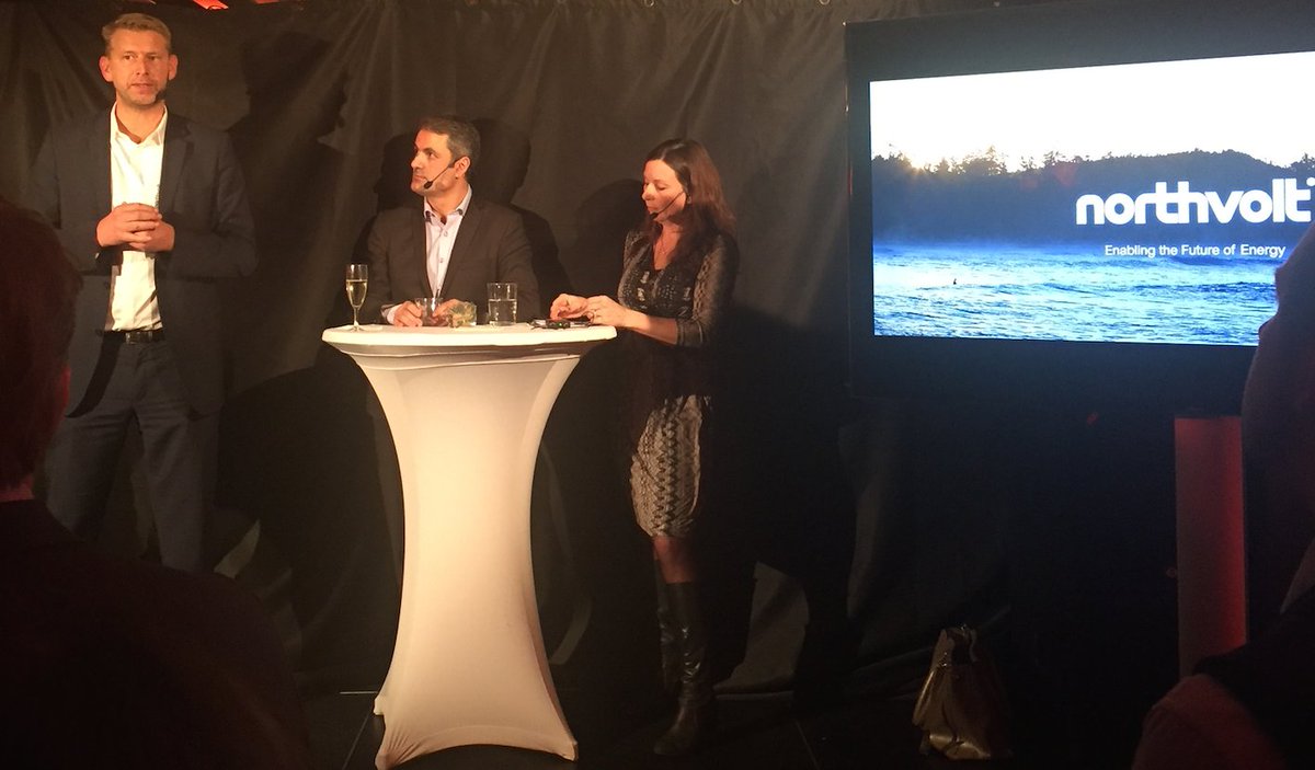 Ibrahim Baylan <a href="/Miljodep/">Miljödepartementet</a>,  <a href="/FossumMarie/">Marie F. Strannegård</a> and our CEO Peter Carlsson in fire-side chat about the transition to a carbon free society.