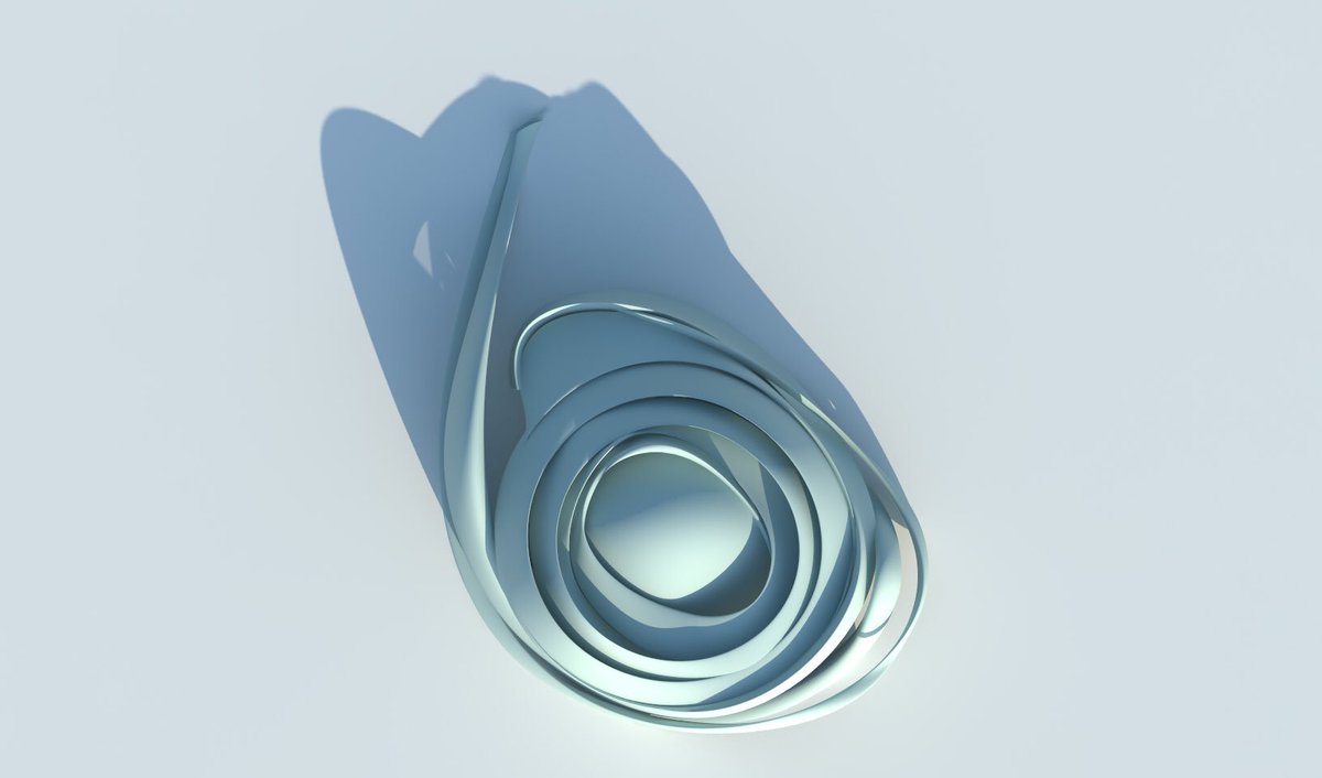 #3Dprinting concrete building next to #teuge airport is designed after airplane #vortices