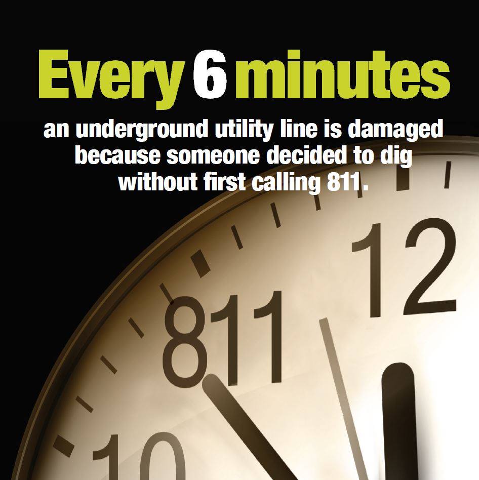NC_811's tweet image. April is National Safe Digging Month. Please help us share the 811 message of safety with everyone.
#NationalSafeDiggingMonth