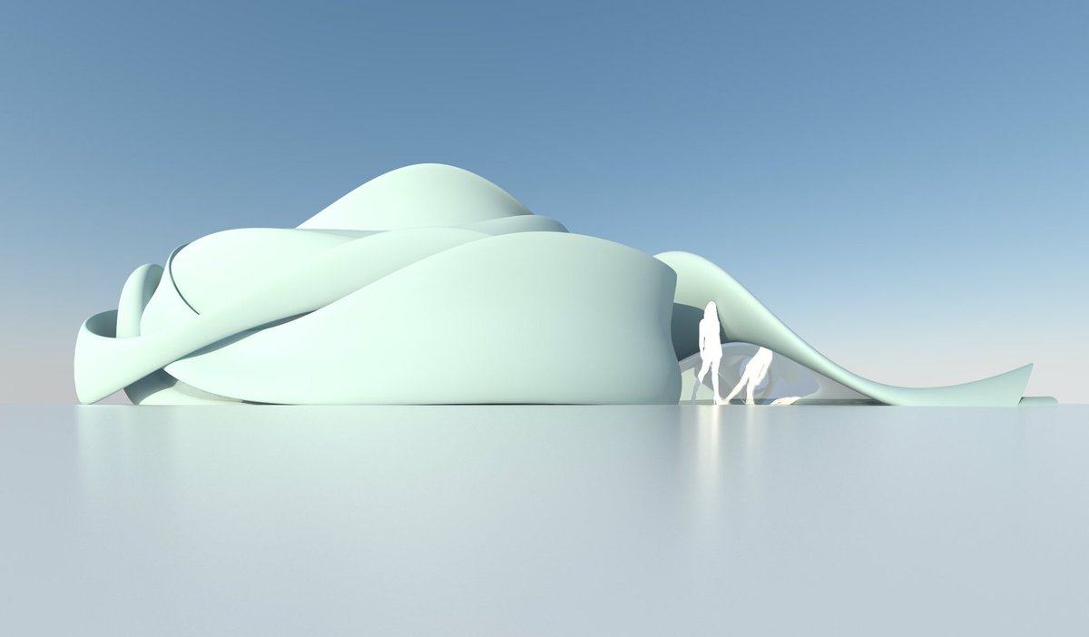 Design by <a href="/FormFoundation/">The Form Foundation.</a> #3Dprinting concrete building has started <a href="/AddMfgMedia/">Additive Manufacturing Media</a>