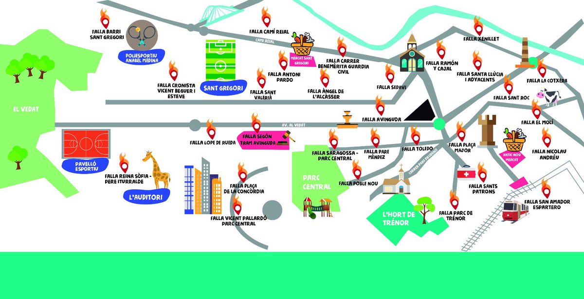 fallesdeTorrent's tweet image. A Torrent no et pots perdre en Falles!