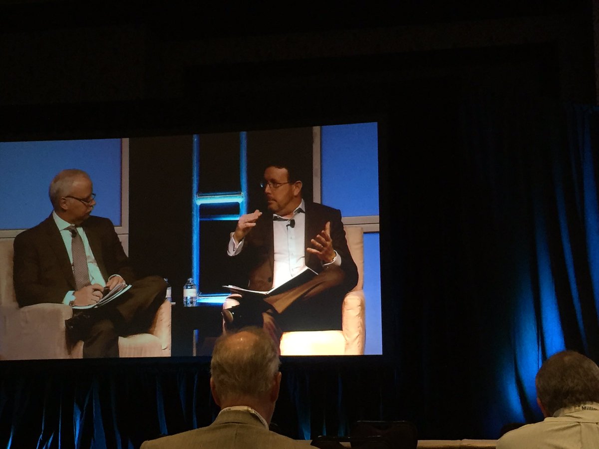 SusanImler's tweet photo. It's not about finding new markets but creating new #insurance products consumers will buy. @Russell_Higg #ReFocus2017 https://t.co/kGv0XcGGRK