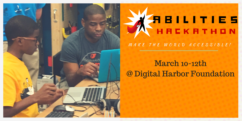 Aging2Baltimore's tweet image. Tomorrow is the last day for early bird tickets for the 2nd annual #AbilitiesHack get your tickets here: bit.ly/hackSite