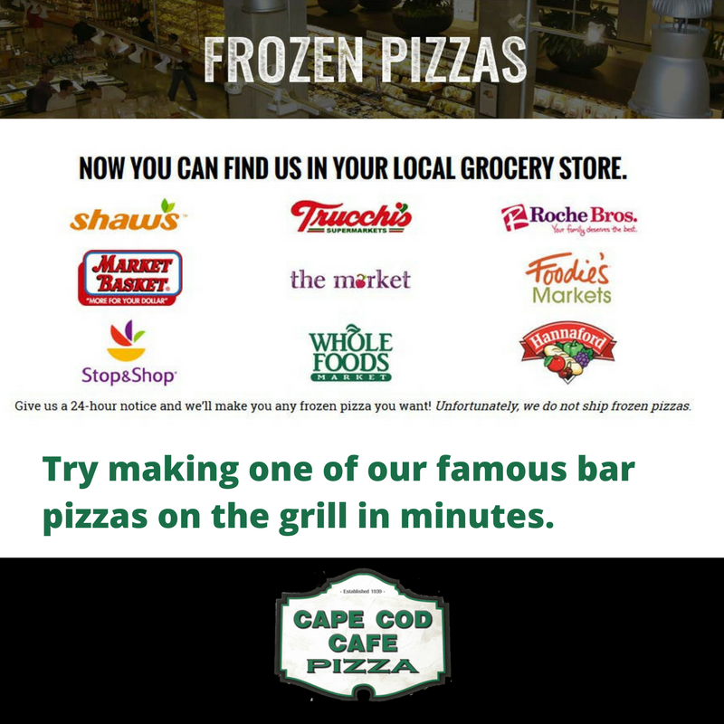 CapeCodCafe's tweet photo. Spring is right around the corner, have you stocked up on our frozen Cape Cod Cafe Pizzas? #CapeCodCafe https://t.co/IQ9pLRunlu https://t.co/ruNYaa05nx