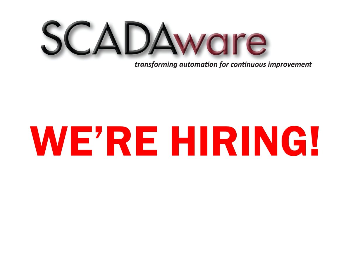 SCADAware's tweet image. PROJECT ENGINEER. 5-10 yrs systems integration exp. PLC/HMI/SCADA programming background. For more info: tinyurl.com/h62gze6 #hiring