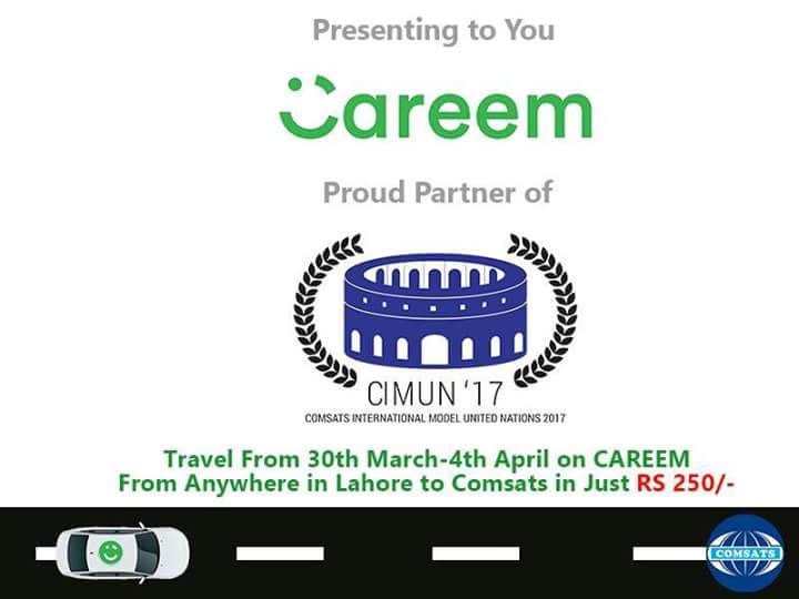CIMUN_17's tweet photo. CIMUN is proud to introduce Careem as their partner for CIMUN'17.

#CIMUN17 #careem https://t.co/V5CXYKGCY6