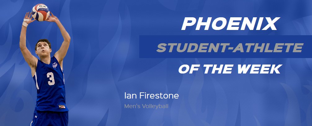 Ignite_the_Fire's tweet photo. Congrats to @WilsonMVB freshman Ian Firestone on being named the Phoenix Student-Athlete of the Week! #PhoenixFire
https://t.co/uH75nn8Vtt https://t.co/KgI56IWwq3