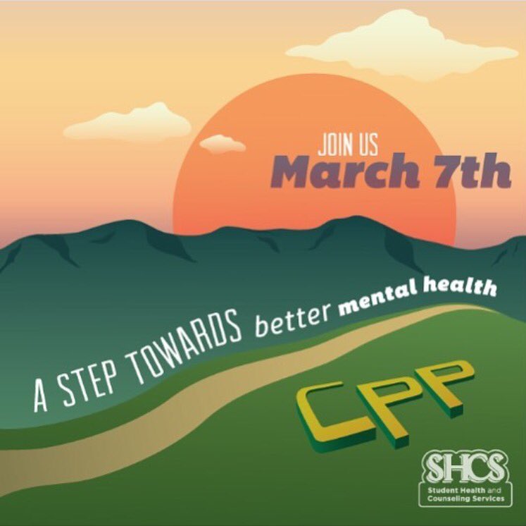 ActiveMindsCPP's tweet image. We'll be hiking to the CPP letters today! Meet us at the Wellness Center at 12! #calpolypomona #activeminds
