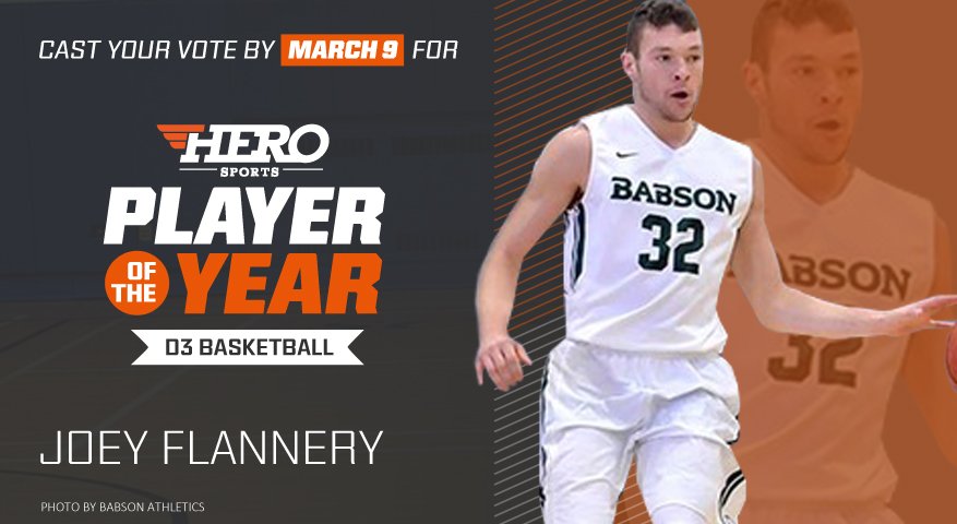 <a href="/Flannery32/">Joey Flannery</a> has won the NEWMAC POY Award Every. Single. Year - Is he HERO Sports Player of the Year worthy?

VOTE: hro.io/2mfeFrW