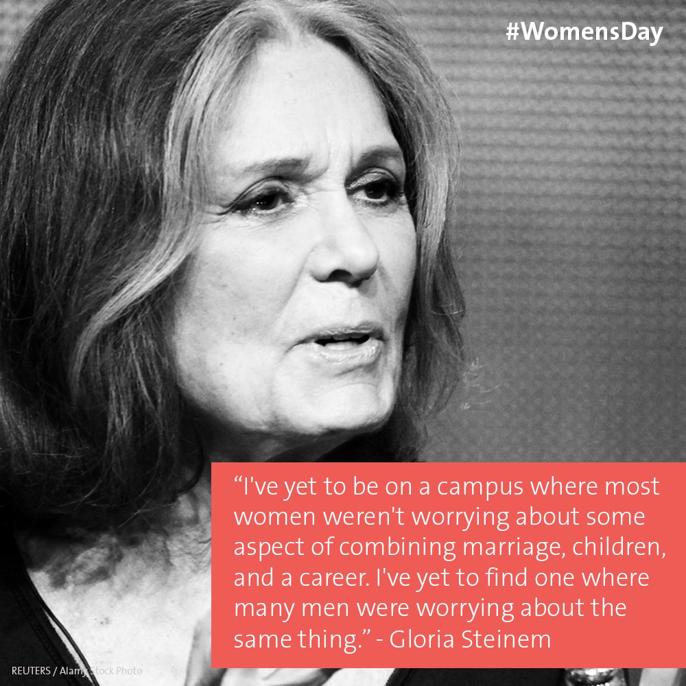 No woman should have to choose between having a career and having a family. We need to redistribute care work to empower women. #WomensDay
