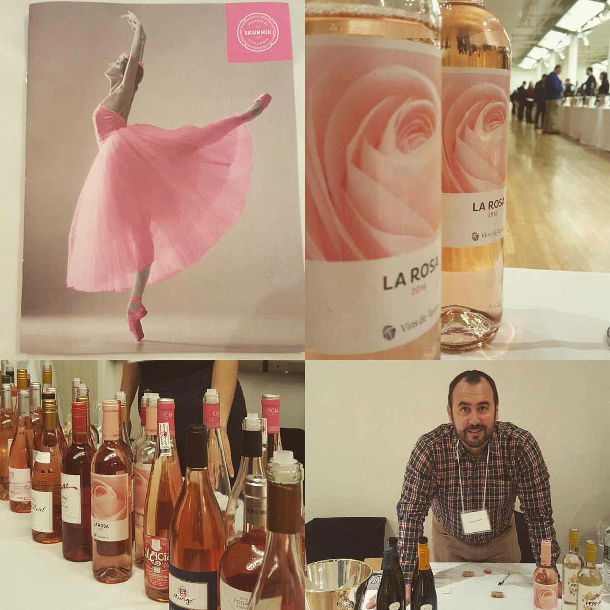 FrancescEscala's tweet photo. A nice rosé trip with @SkurnikWines  at the Big Portfolio tasting. #newyork #larosa #vinsdeterrer https://t.co/xclrNLCt3f