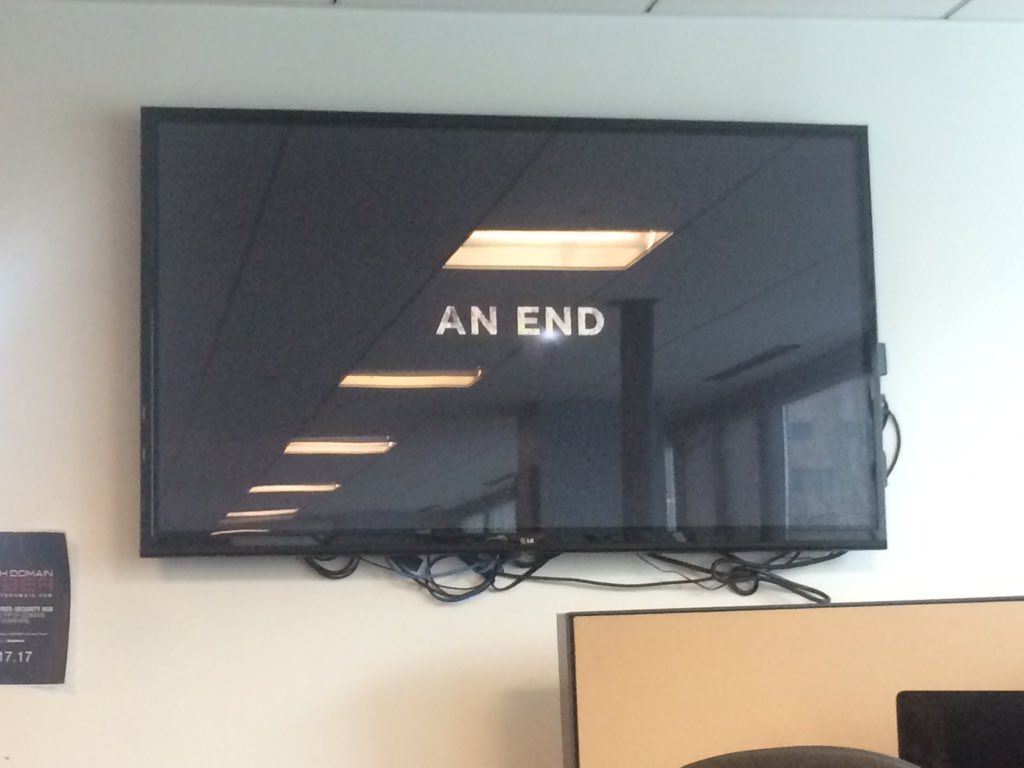ValerieInsinna's tweet photo. The @defense_news / @MilitaryTimes office is so freaking goth this morning. #brutal #2deep4you https://t.co/rSpu31GaOY