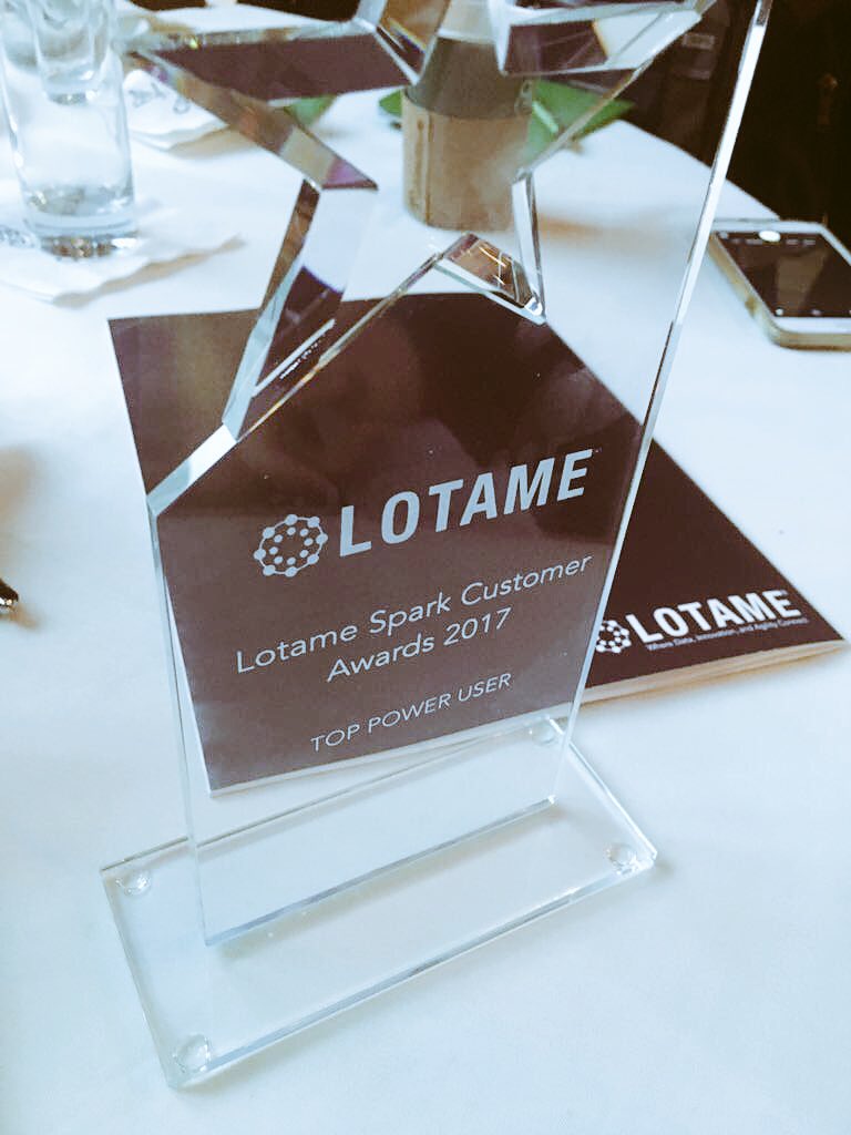 Amir_Jan_Malik's tweet image. Trinity Mirror win the award for Most Active Users in @Lotame's DMP. An award proving how strong our team are exemplified by Natalie Wood!