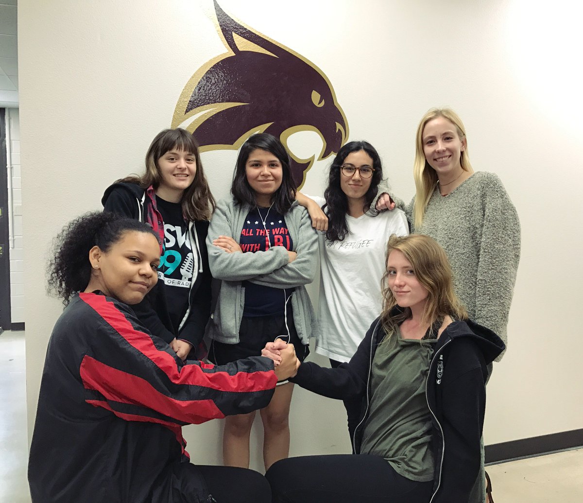 KTSW899's tweet photo. KTSW's new all-girl group is ready to celebrate #InternationalWomensDay tomorrow! Let us know what y'all are doing! #mysideofradio https://t.co/u7Q9KcVoqc