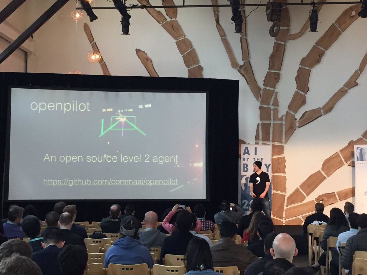 Naunetta's tweet photo. Want to play with autopilot? It is open-sourced! #AIByTheBay https://t.co/VByK1PTXgX
