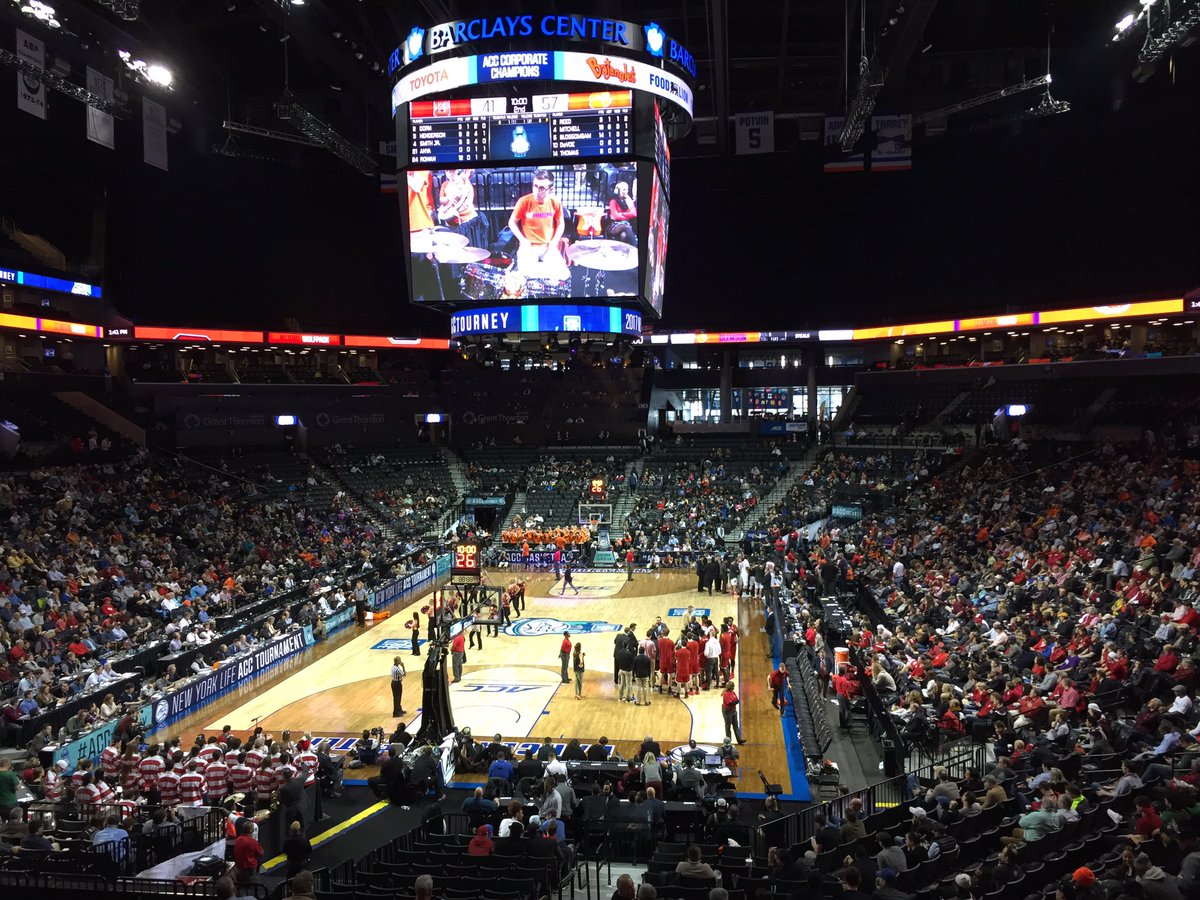 CallDT's tweet photo. Honored &amp; Thankful to cover my 4th-Straight #ACCTourney... &amp; FIRST on the street my Grandma grew up on in #Brooklyn! #WakeUpCallEverywhere https://t.co/z5FWohnvcb