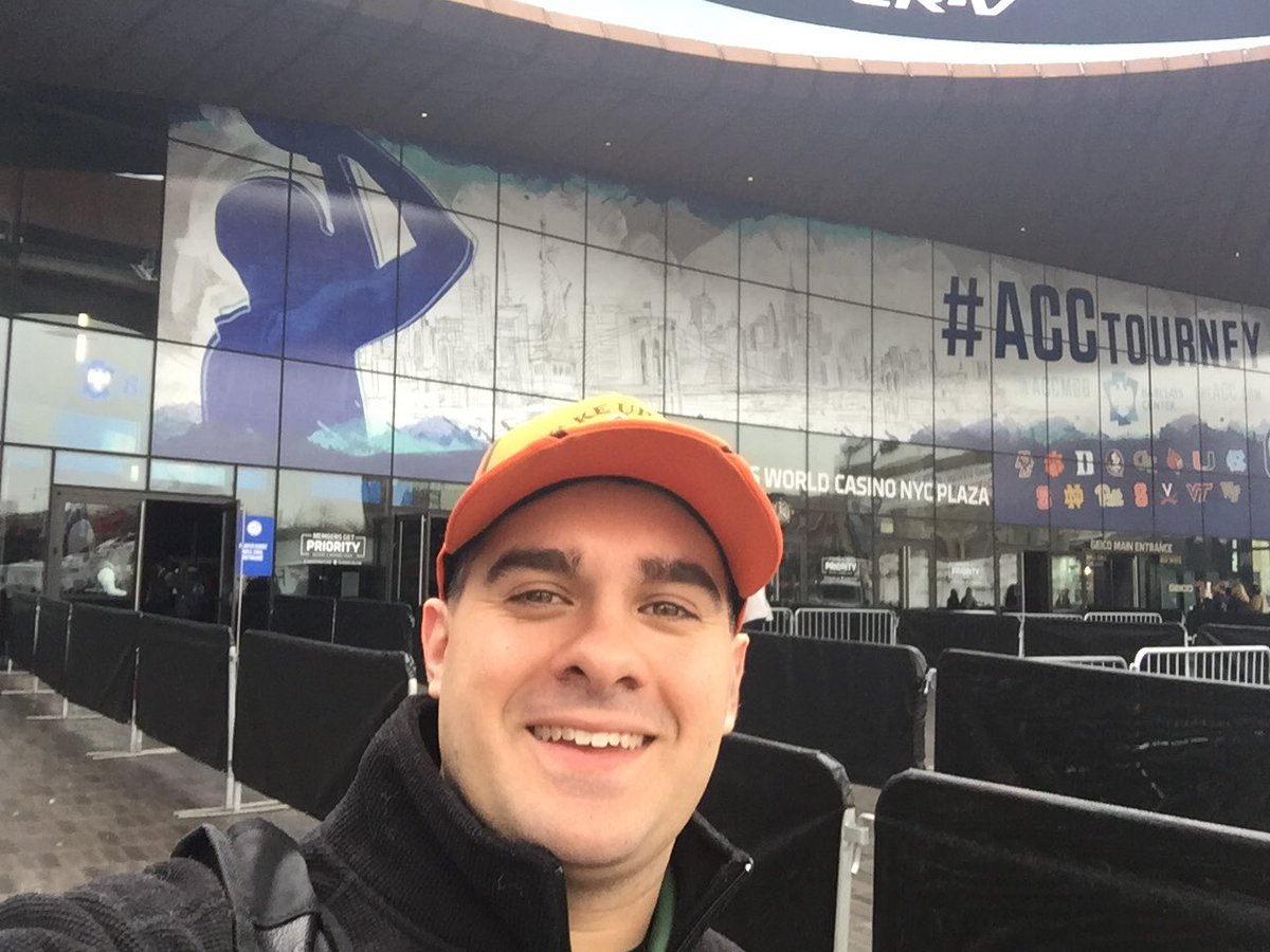 CallDT's tweet photo. Honored &amp; Thankful to cover my 4th-Straight #ACCTourney... &amp; FIRST on the street my Grandma grew up on in #Brooklyn! #WakeUpCallEverywhere https://t.co/z5FWohnvcb