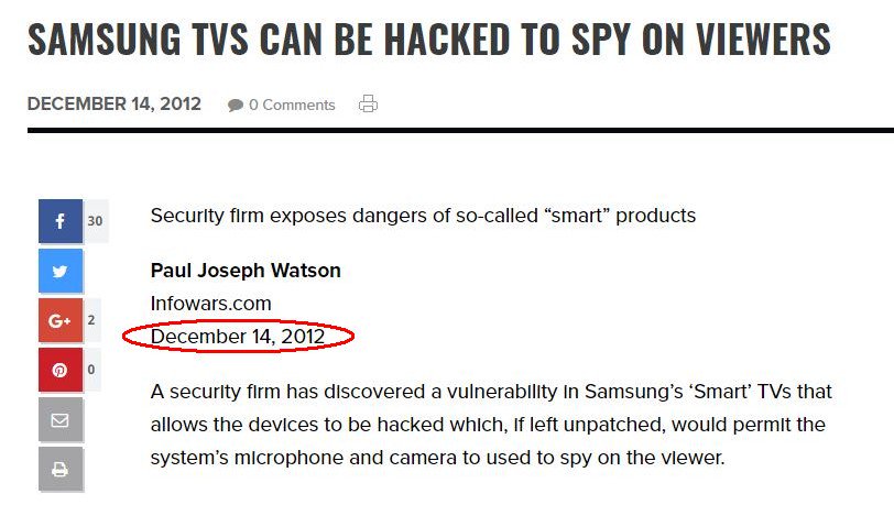 PrisonPlanet's tweet photo. Back then, the mainstream media would have called this fake news &amp; me a "conspiracy theorist". #Vault7 @wikileaks https://t.co/neTxo8Gt8w