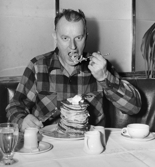 foresthistory's tweet photo. Happy #NationalPancakeDay! And really, what is forest history without pancakes? https://t.co/0f762E3zYH