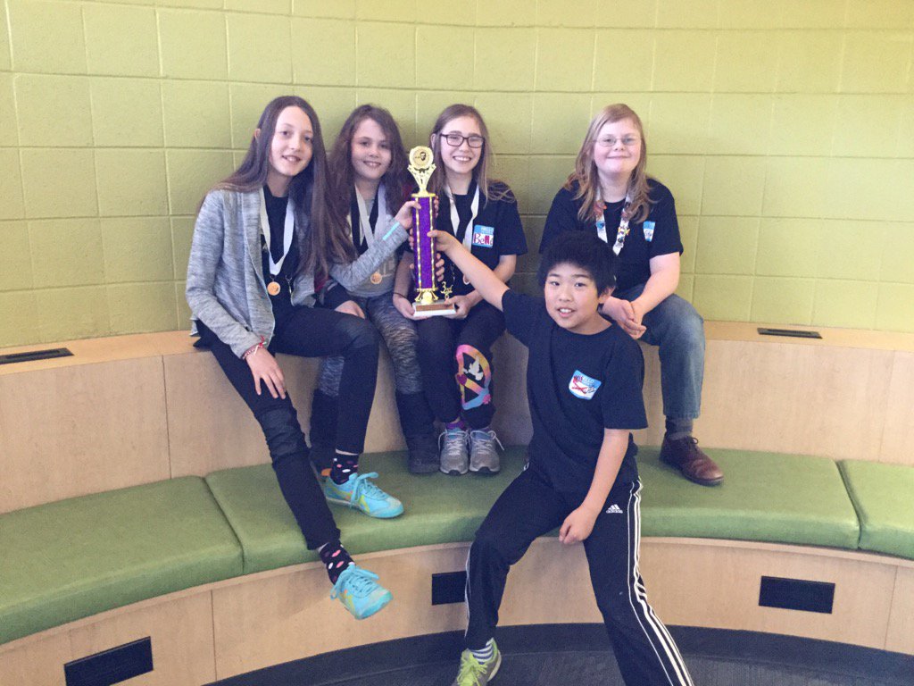 #not us DI team is advancing to affiliate state competition. #kip109