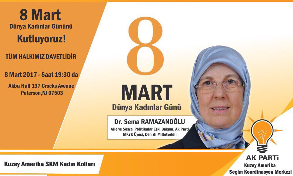 8 Mart Dünya Kadınlar günü kutlu olsun.