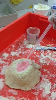 allsaintscsch's tweet photo. @IAmMountEtna has been active this week &amp; so have the little volcanoes created by members of #science club @allsaintscsch #STEM @STEMclubs https://t.co/l0gWmyxraR