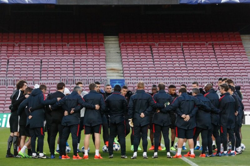 MATUIDIBlaise's tweet photo. J-1  💪⚽ Prêts et unis pour le combat #fcbpsg #dreambigger https://t.co/1BfUKcP7vZ