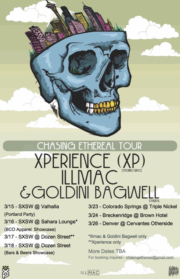 XperienceXP's tweet photo. Yo! If you're gonna be in #Austin #TX #SXSW2017 check us out at these spots! If you're in #Colorado check us out here #ChasingEtherealTour https://t.co/5zg7JO8bE4