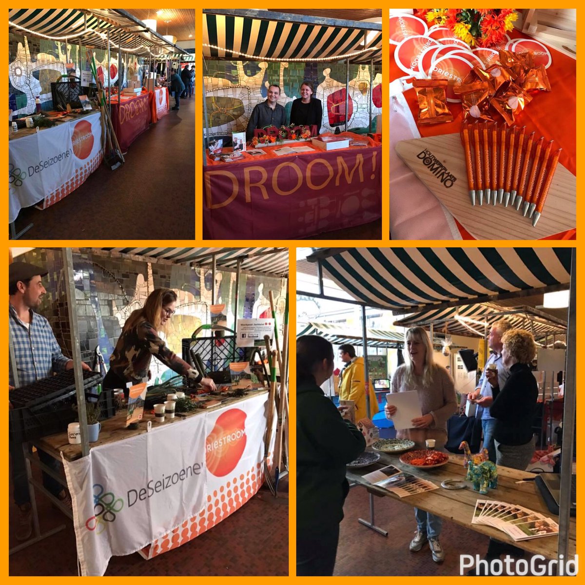 Vanavond was er bij #VSO #Werkenrode in #Groesbeek een informatie markt. <a href="/Driestroom/">Driestroom</a> was goed aanwezig. #OOT #oriëntatie op #toekomst