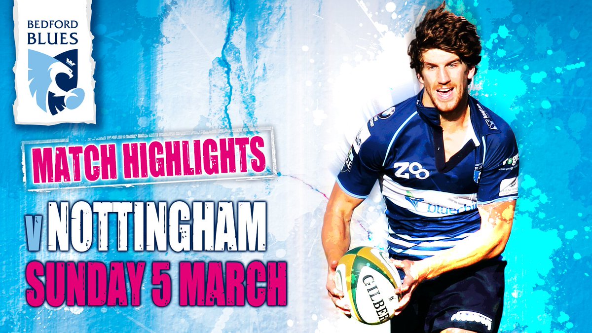 Bedford Blues (@bedfordbluesrfc) on Twitter photo Catch all the tries from the Blues 21-24 win over <a href="/NottinghamRugby/">Nottingham Rugby</a> - great team performance on a tough pitch #COYB vimeo.com/207340073 Catch all the tries from the Blues 21-24 win over <a href="/NottinghamRugby/">Nottingham Rugby</a> - great team performance on a tough pitch #COYB vimeo.com/207340073