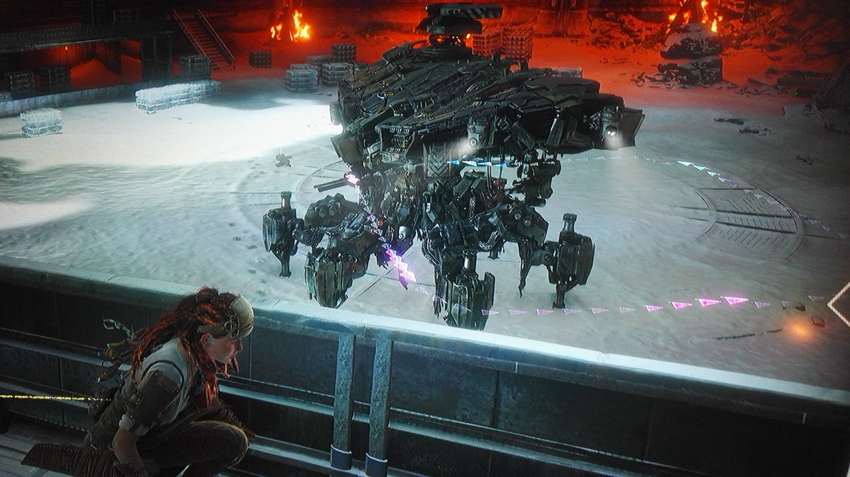 Atiscube's tweet photo. Noooo...nonononononooo... why? No, I refuse! #HorizonZeroDown https://t.co/kuC6cozgE6