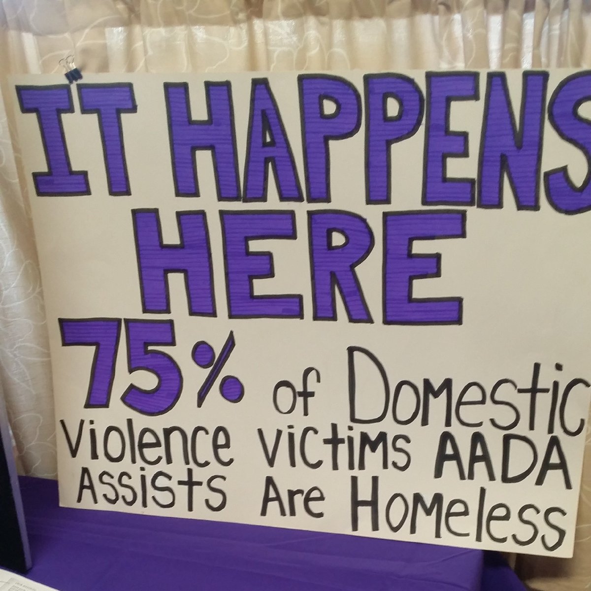 AADAAitkin's tweet photo. IT HAPPENS HERE: A STATEWIDE DAY TO END DOMESTIC VIOLENCE
#SafetyHere #ActionDay2017
#VAWA #EndDomesticViolence https://t.co/szQEhoWU3b