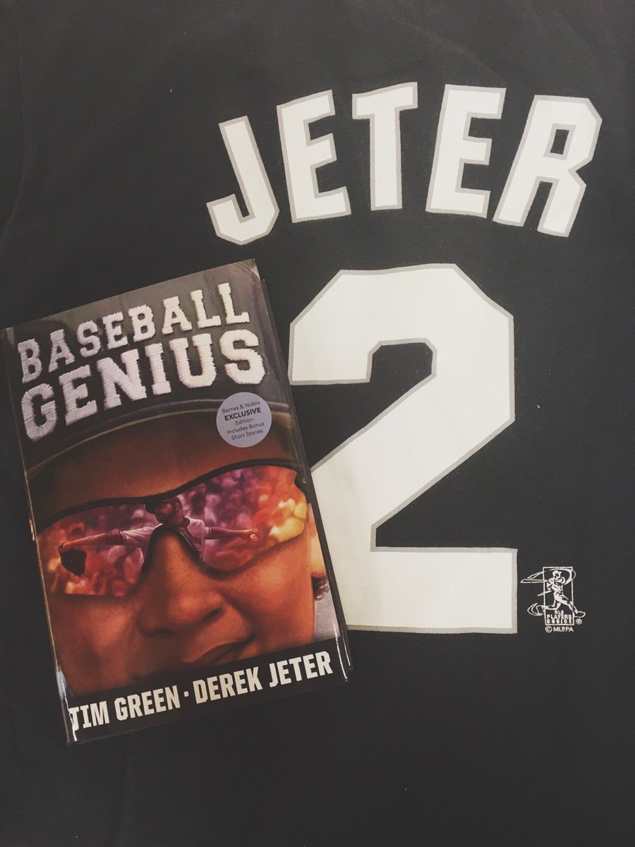 BNScottsdale's tweet image. Baseball superstar Derek Jeter has a new book cowritten with Tim Green! #BaseballGenius is his latest book from his own publishing imprint!