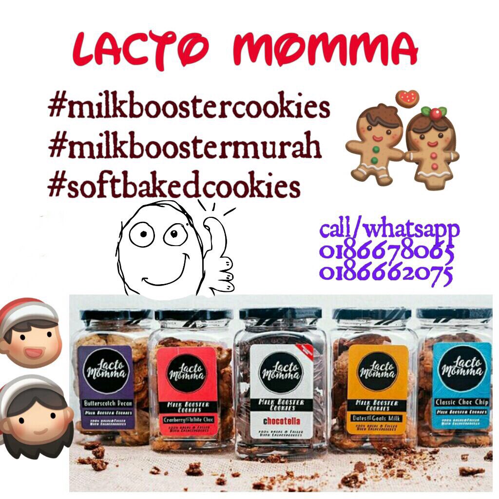 Jom try? 🍼 booster OR 💪🏼 booster. Barulah cergas ! 😄 #milkboostercookies #milkboostermurah #milkbooster