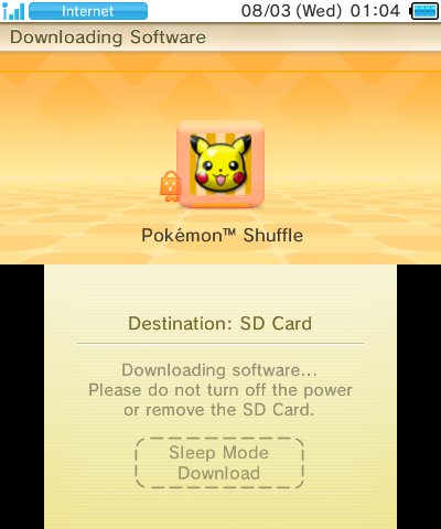 Pokemon Shuffle já está disponível gratuitamente na eShop