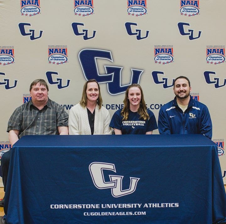 CornerstoneVB's tweet photo. Welcome to the @CornerstoneVB family, @emery_shepherd https://t.co/ALWlAV5jjC