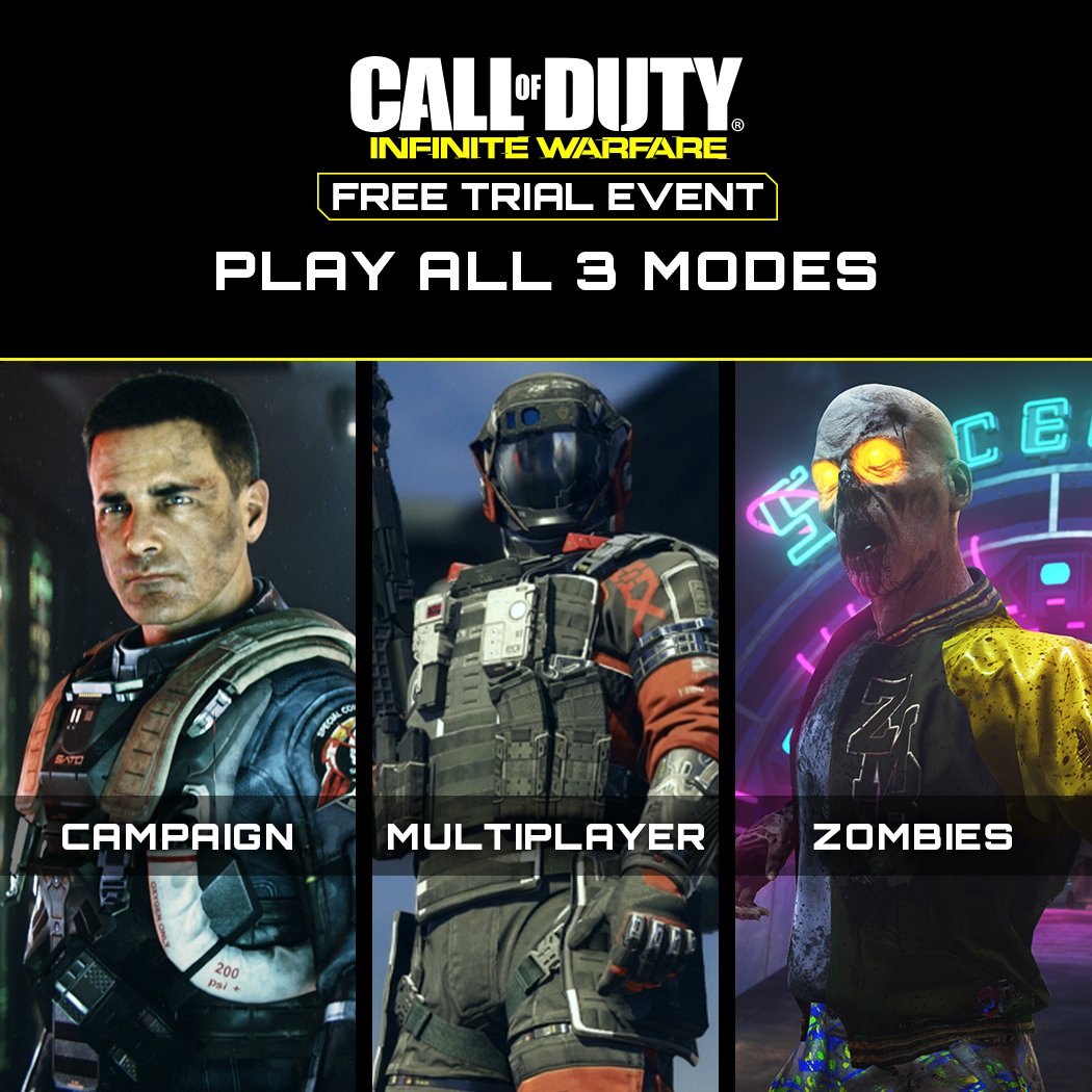 The Call of Duty Infinite Warfare free trial is live at PS Store. Play