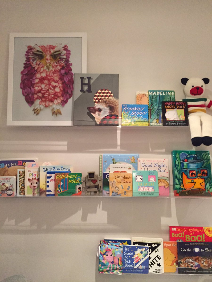 iSlutsky's tweet photo. Haddie already has the best art collection. #Lovebot #BiRDO #uber5000 https://t.co/VM3JL7lZt1