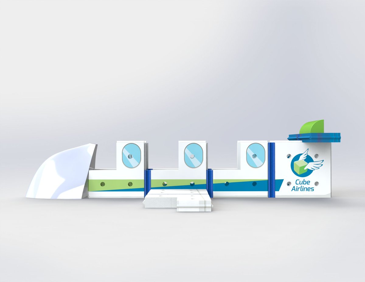 childstorytime's tweet image. Just in case you missed it earlier.  Here's our Airplane CreatiCUBE!  #Creativestyles #CreatiCUBE #createyourcubecontest