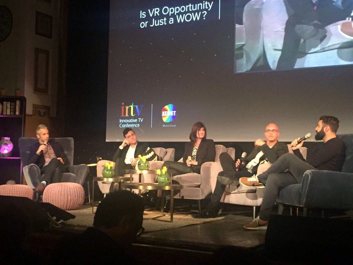 TwiztedDesign's tweet photo. Great panel on #vr at #intv2017 https://t.co/jUVo2Rfg90