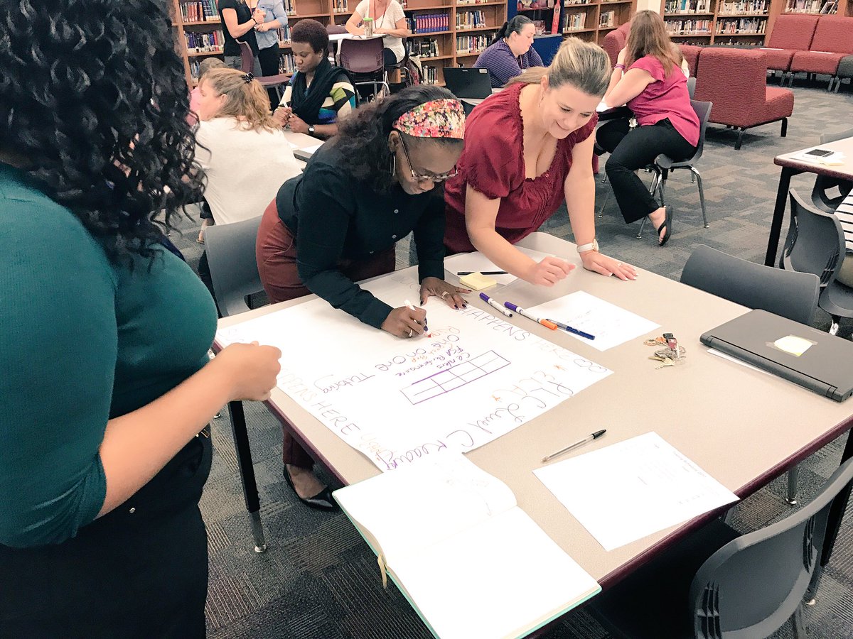 LehighMiddle's tweet image. PLC&apos;s create One Pagers on how they are preparing scholars for standards mastery. #leetweets #WICORized faculty meeting.