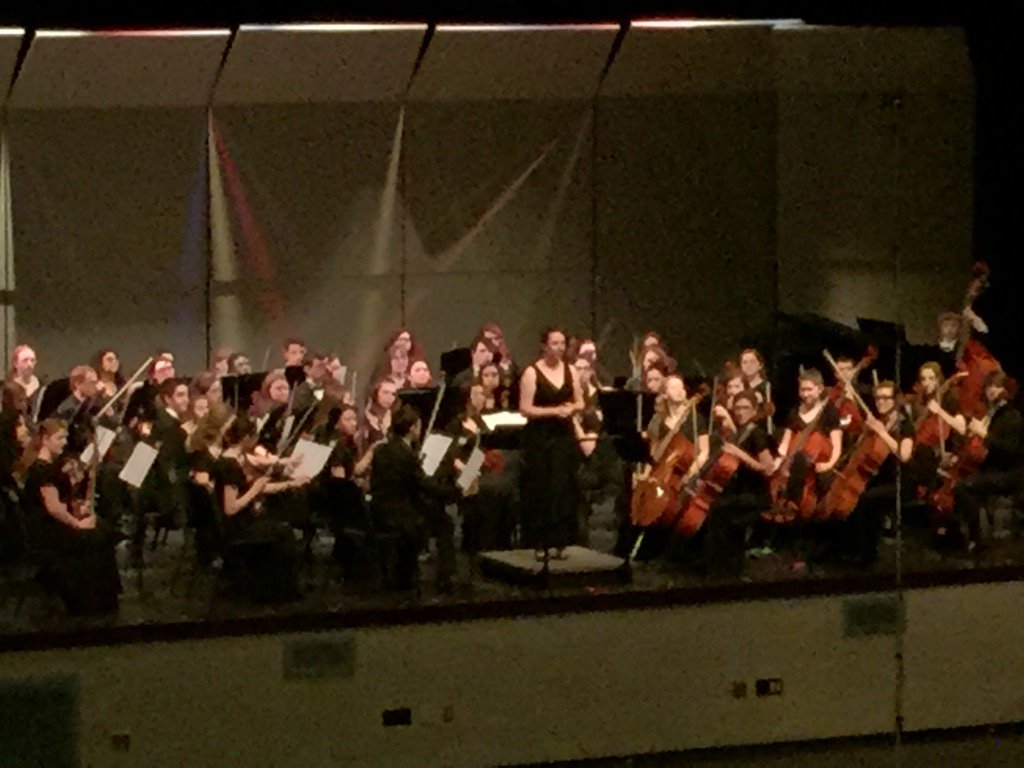 SpringFordMusic's tweet photo. Spring-Ford HS Orchestra at Upper Dublin taking part in the SOFA adjudication. https://t.co/EPbKvYTAz9
