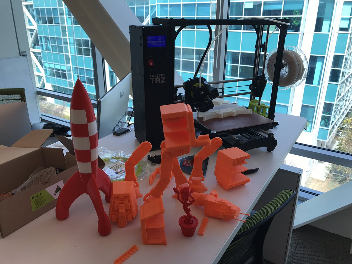 ConnectedFab's tweet photo. #3DPrinting is bringing all sorts of things to life in our @AccentureTech #LiquidStudios in Silicon Valley... :) https://t.co/pQnCHcaWig