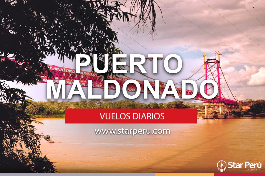 starperu_'s tweet photo. #PuertoMaldonado es más de lo que imaginas, por eso te llevamos todos los días ✈ https://t.co/klV7gW7seC https://t.co/YO8IrchryD