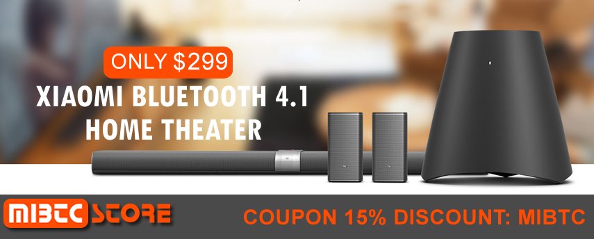 xiaomi bluetooth 4.1 home theatre