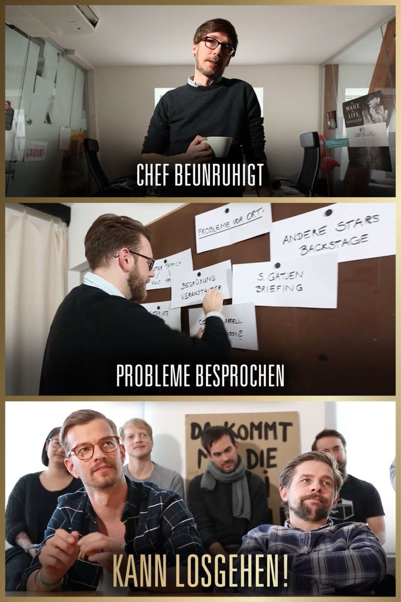 Einen perfekt durchdachten Plan erstellen, wie Ludwig als <a href="/RyanGosling/">Ryan Gosling</a> die #GoldeneKamera gewinnt: Check. #HalliGalli #GoslingGate