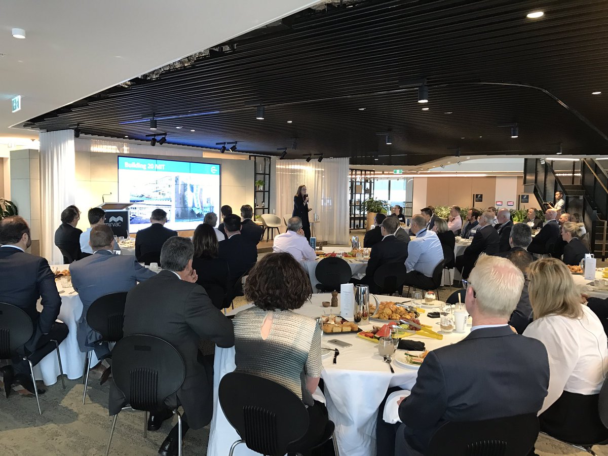 Kicked off this morning with a breakfast for our key clients to discuss creating business value from the digital workplace. <a href="/Mirvac/">Mirvac</a>