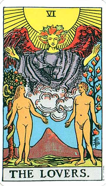 HalseyUpdates's tweet photo. @houseofangelus icon is from The Lovers tarot card. "Whatever the choice, it should not be made lightly, as the ramifications are lasting." https://t.co/t7pvDhezRZ