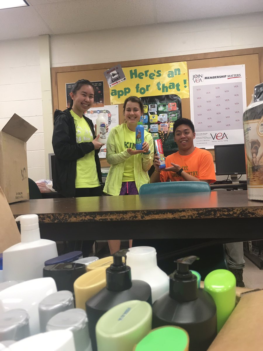 Thanks to those of you that helped out with the hygiene drive!!